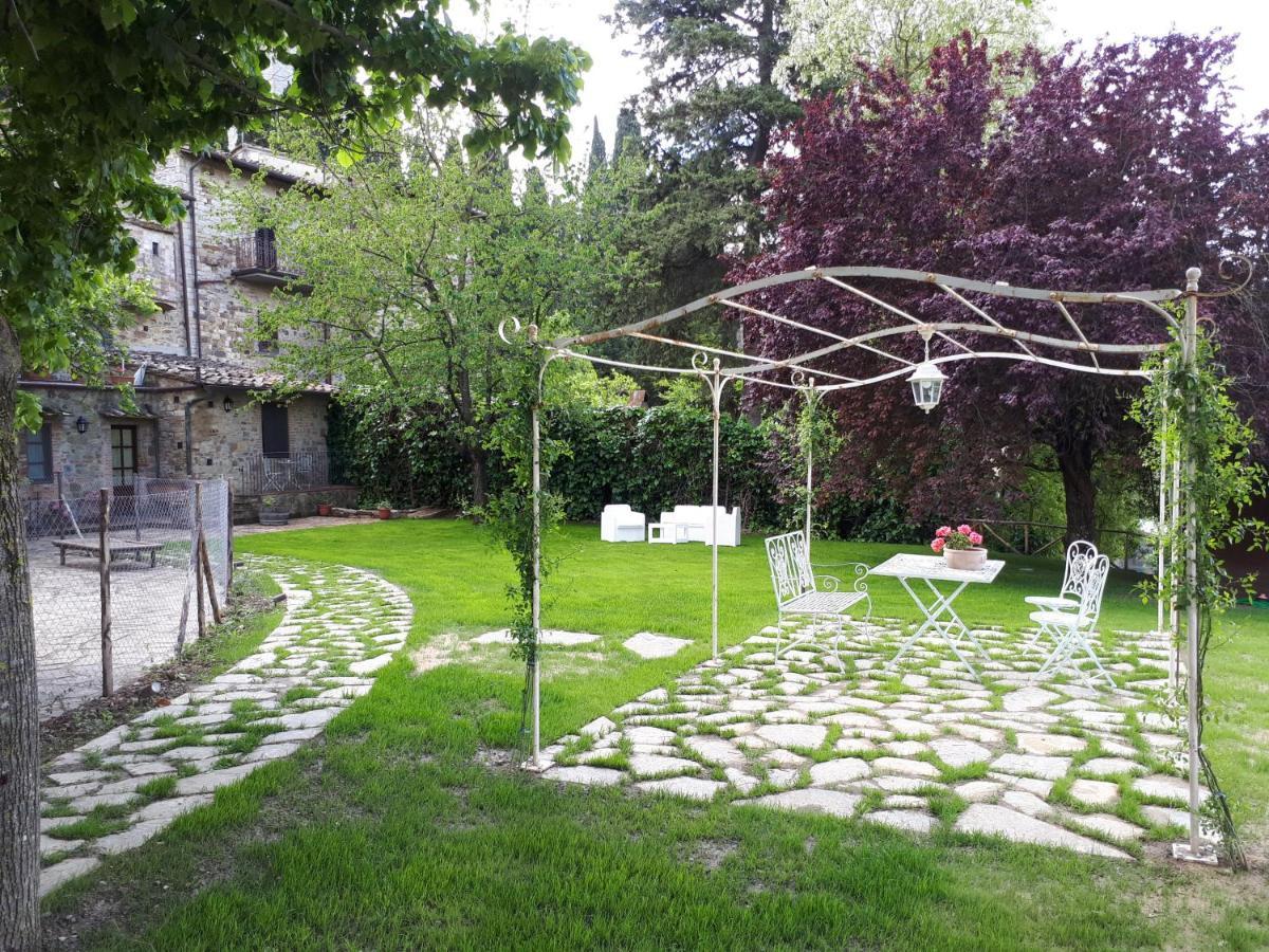 Torre Di Badia Panzió Badia A Passigano Kültér fotó