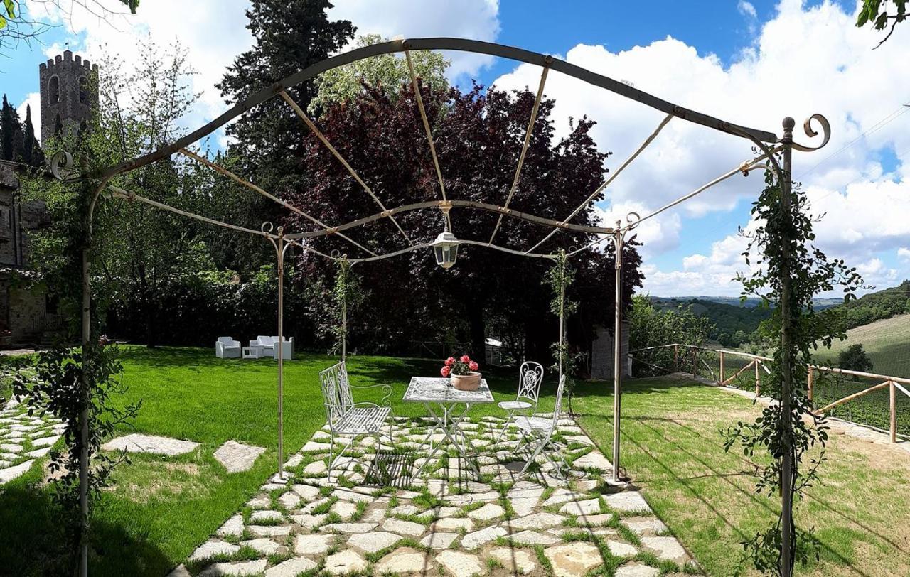 Torre Di Badia Panzió Badia A Passigano Kültér fotó