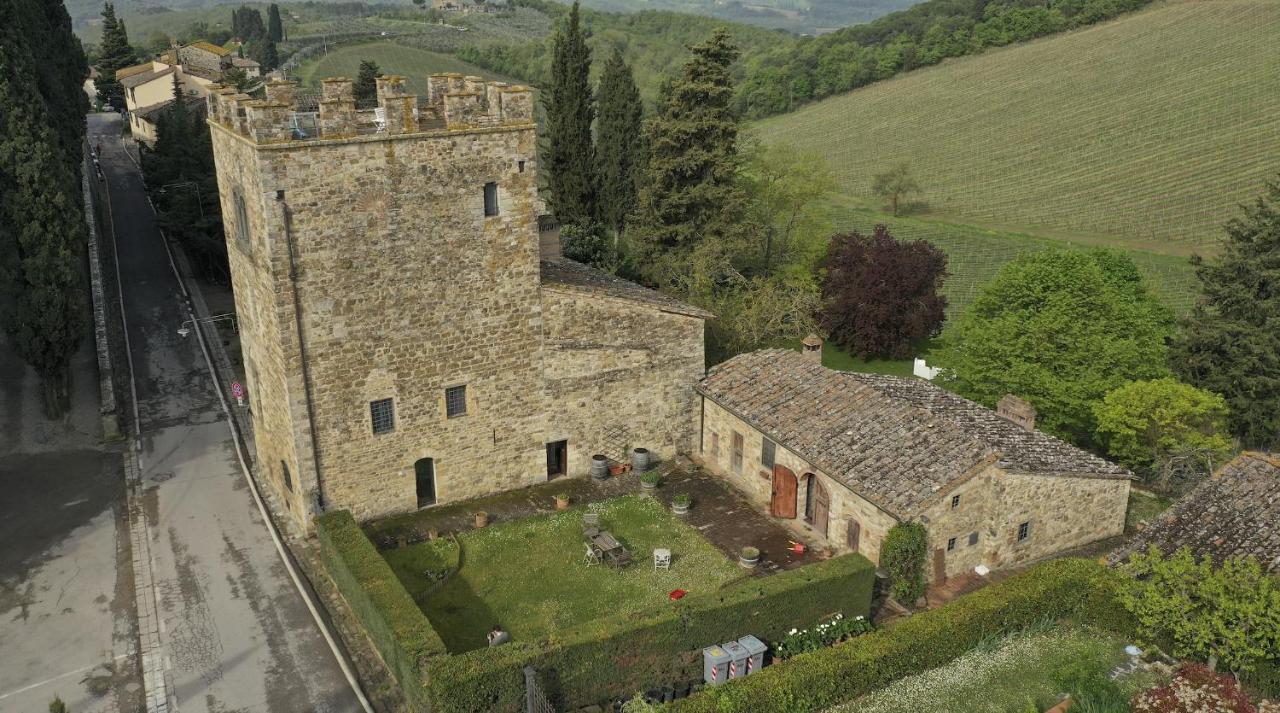 Torre Di Badia Panzió Badia A Passigano Kültér fotó